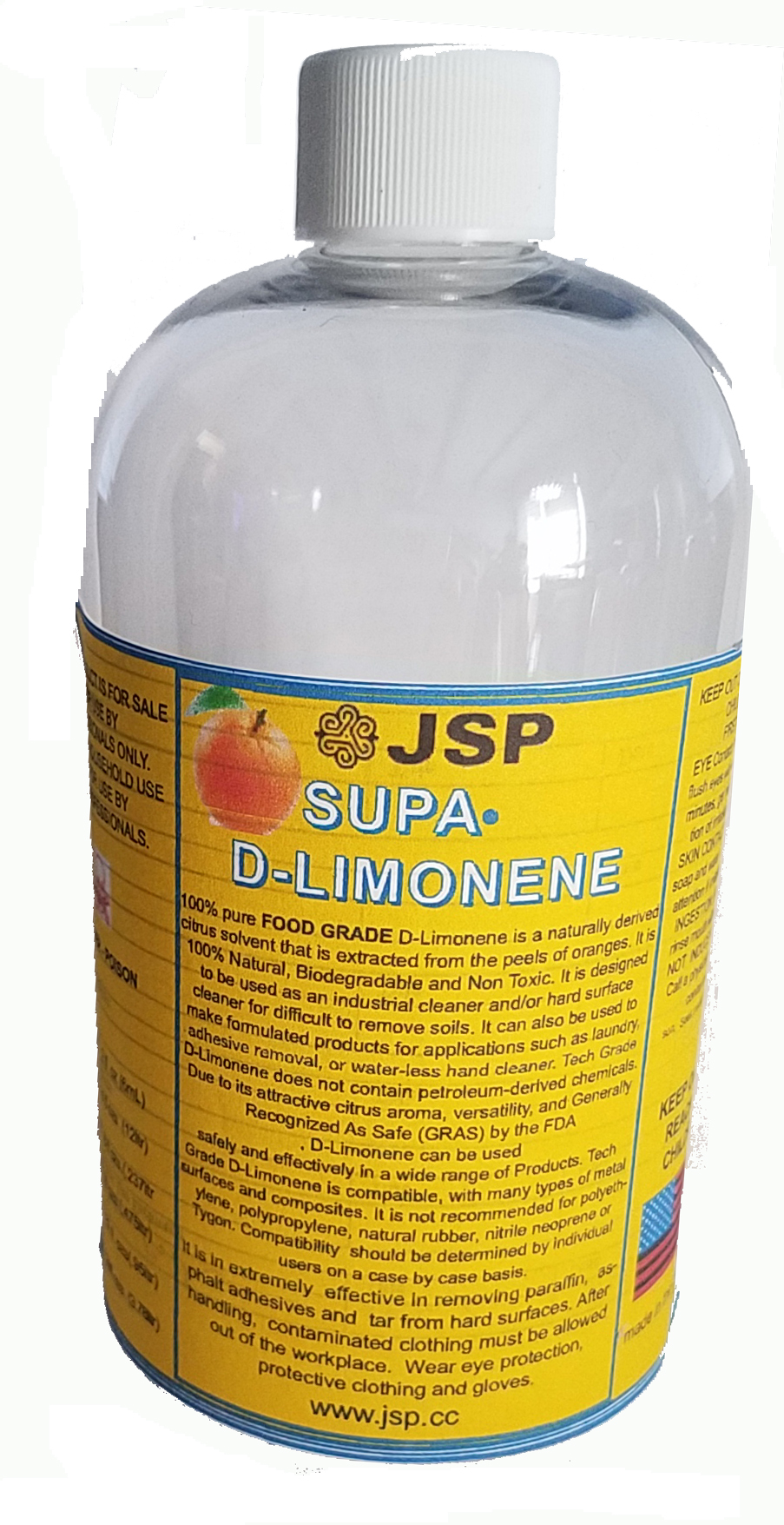 SUPA® D-LIMONENE 100% pure TECHNICAL GRADE 2oz