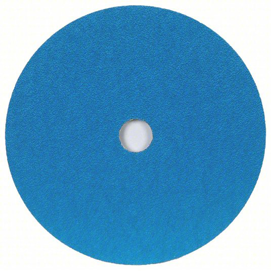 PIN HOLE CENTER BLUE ZIRCONIA DISC 1 1/2"(38mm) MEDIUM grit 100 pieces