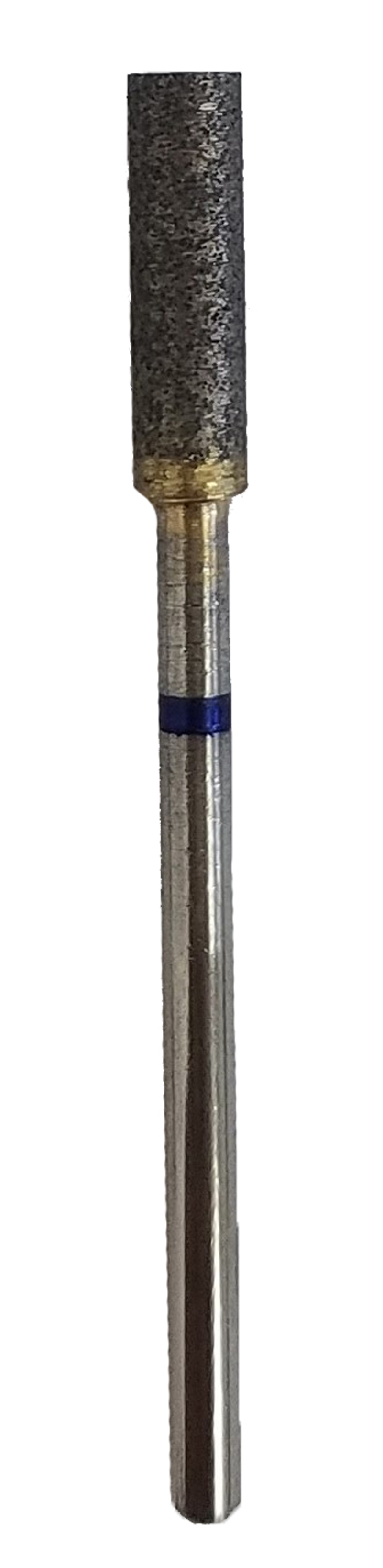 DIAMOND BUR, SINTERED, Medium 240 grit 2.34mm mandrel(hp),Small CYLINDER, 5.4mm W X 13mm H