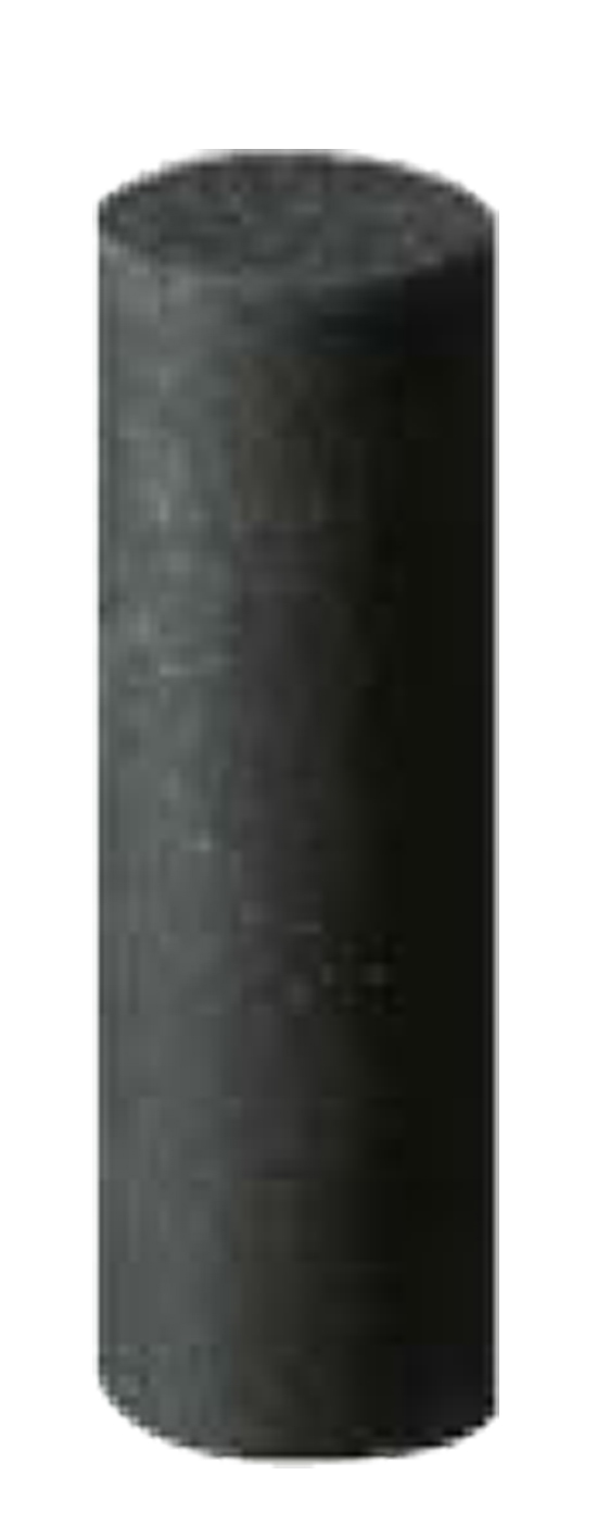 Silicon Polisher black-Medium 20x7mm Cylinder EVE-GERMANY