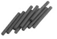 EVEFLEX PIN 3x23mm, coarse , gray 100 pieces EVE-GERMANY