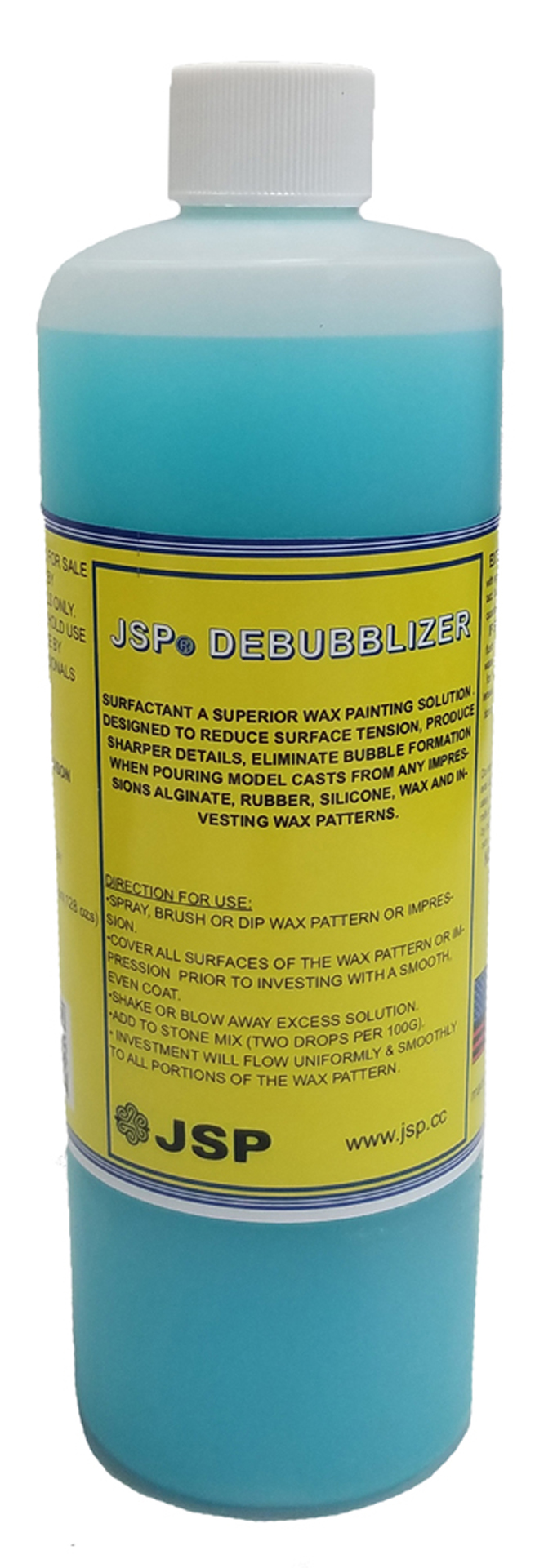 JSP ® BLUE DEBUBBLIZER, 32 OZ (946ml) - Click Image to Close