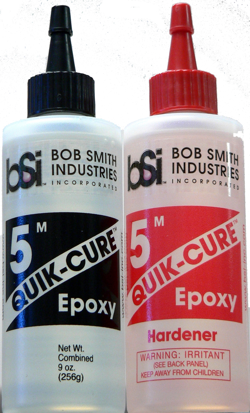 Quik-cure 5min epoxy 9oz BSI