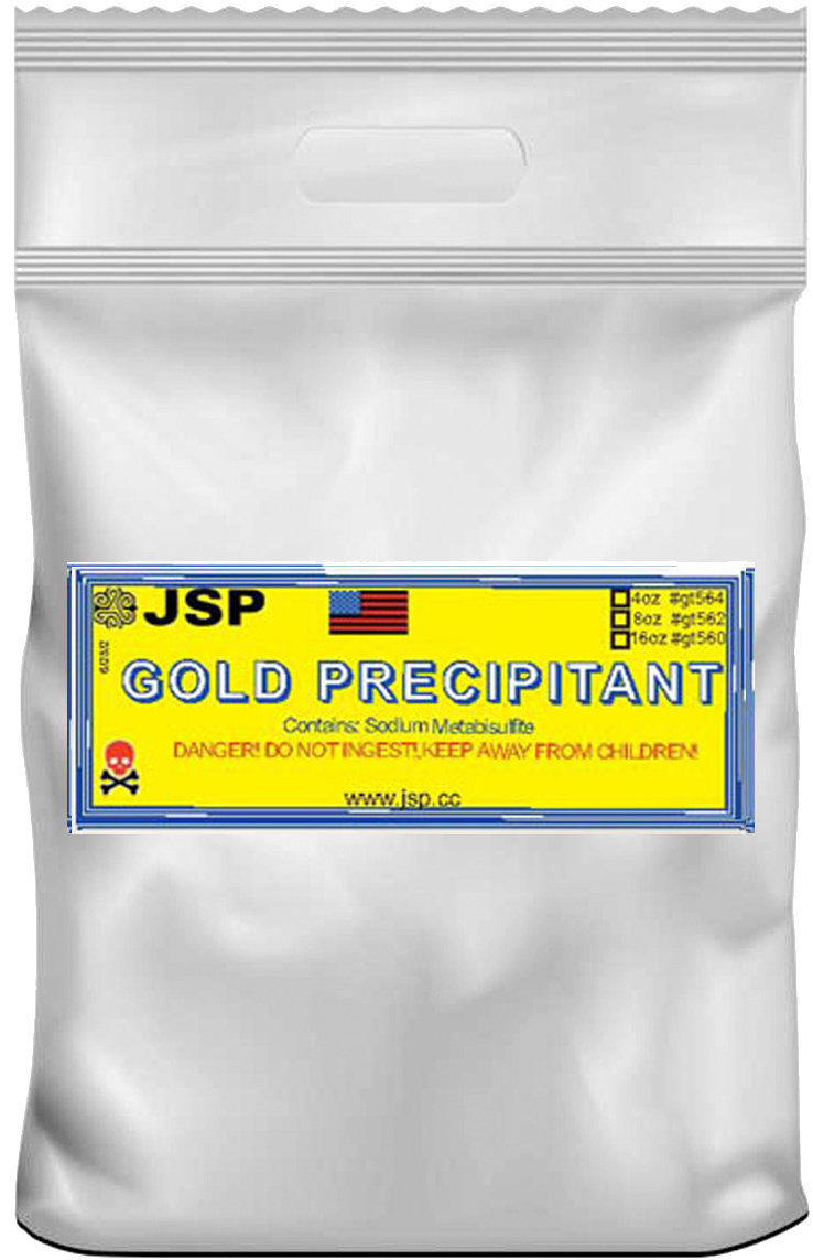 GOLD PRECIPTANT- Reagent (SMB) 8 ounce bag - Click Image to Close
