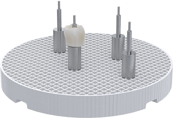 Honeycomb Tray for Implant bound CR & BR with 4 pins