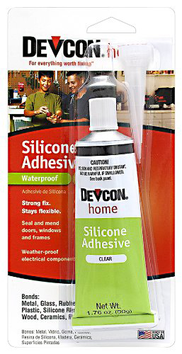 DEVCON Silicon Adhesive 1.76 oz. tube carded (50g) - Click Image to Close