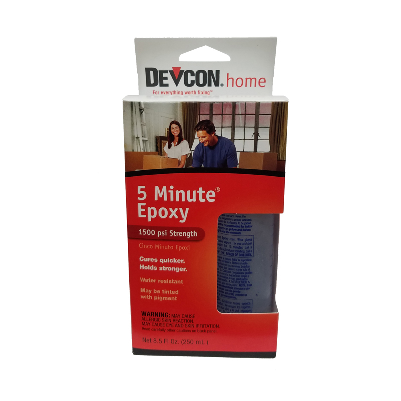 DEVCON 5 MINUTE EPOXY 2X 4.5 oz BOTTLE