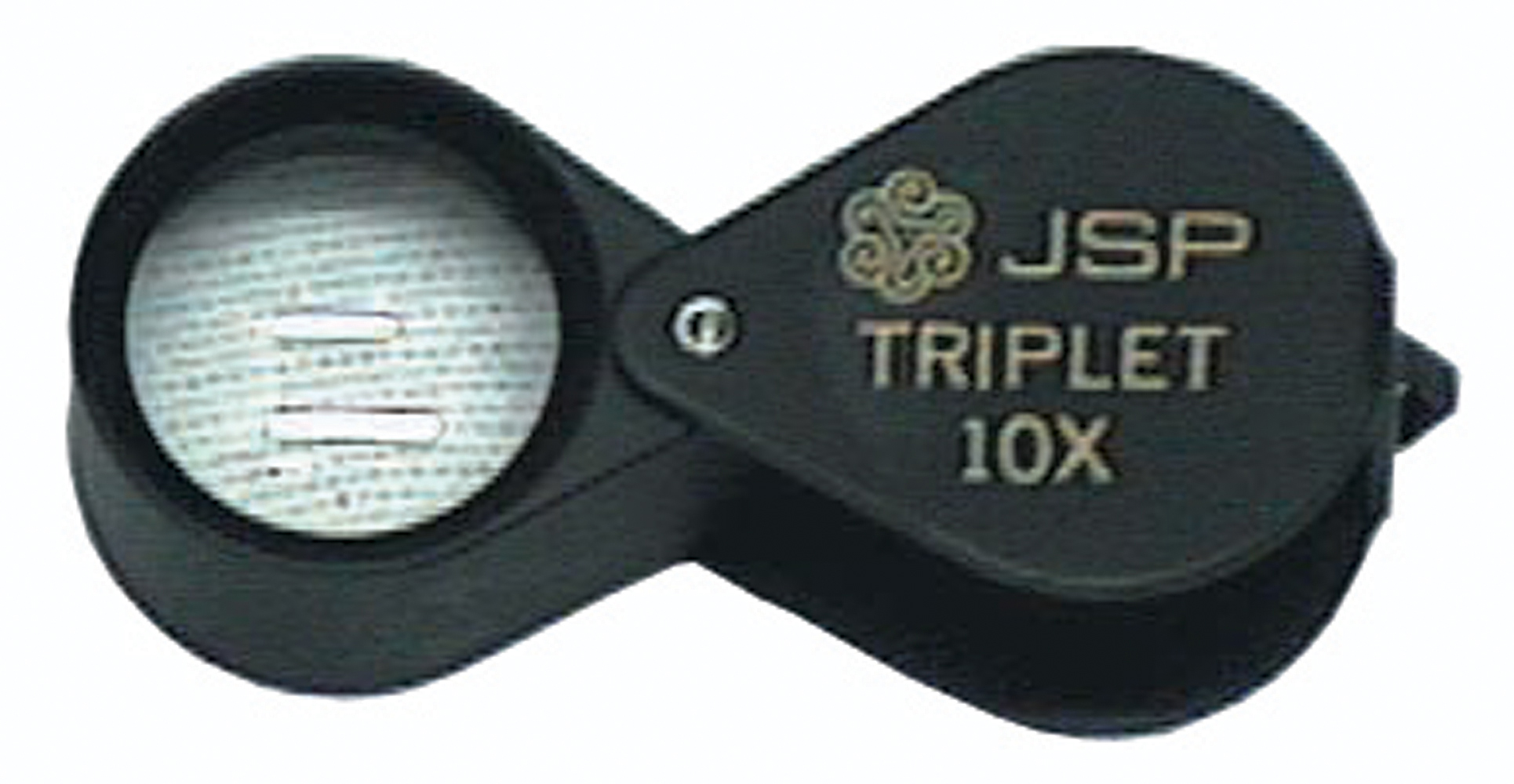 LOUPE BLACK 10X TRIPLET 18mm - Click Image to Close