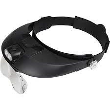5 Lens Binocular Visor with dual LED(black)