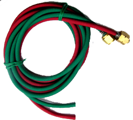 Replacement hoses for LITTLE TORCH , FIRE RESISTANT 6', no fittings - Click Image to Close
