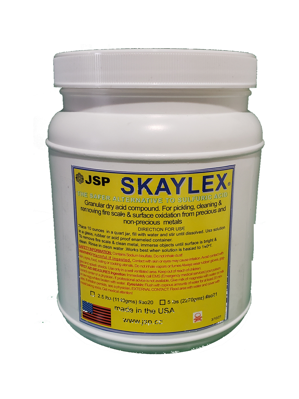 SKAYLEX PICKLING POWDER 2.5 lbs