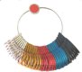 Finger Gauge 1-15 With Us European Sizes. Multicolor