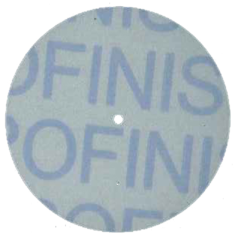 PIN HOLE CENTER ALUMINUM OXIDE 3M PLASTIC DISC 1 1/2"(38mm)COARSE grit 100 pcs - Click Image to Close