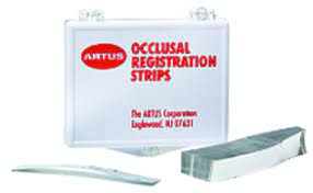 Occlusal Registration Strips 12.7 Microns, 300 Strips/Box - Click Image to Close