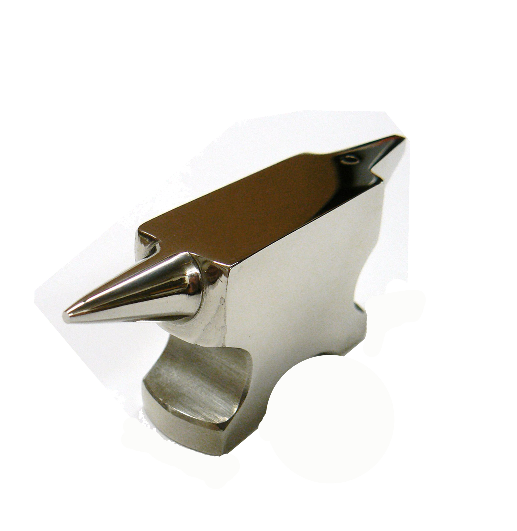 Horn Anvil, Chrome Plated 4 5/8" - Click Image to Close