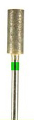DIAMOND BUR, SINTERED, Coarse 120 grit 2.34mm mandrel(hp)Cylinder , 14mm x 5mm - Click Image to Close