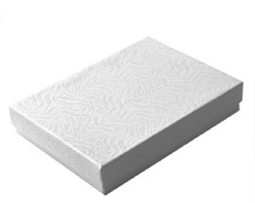 COTTON FILLED BOXES WHITE, 7"X5"X1 5" #75 - Click Image to Close