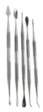 WAX CARVING TOOLS BUDGET SET 6 IN A PLASTIC POUCH - Click Image to Close