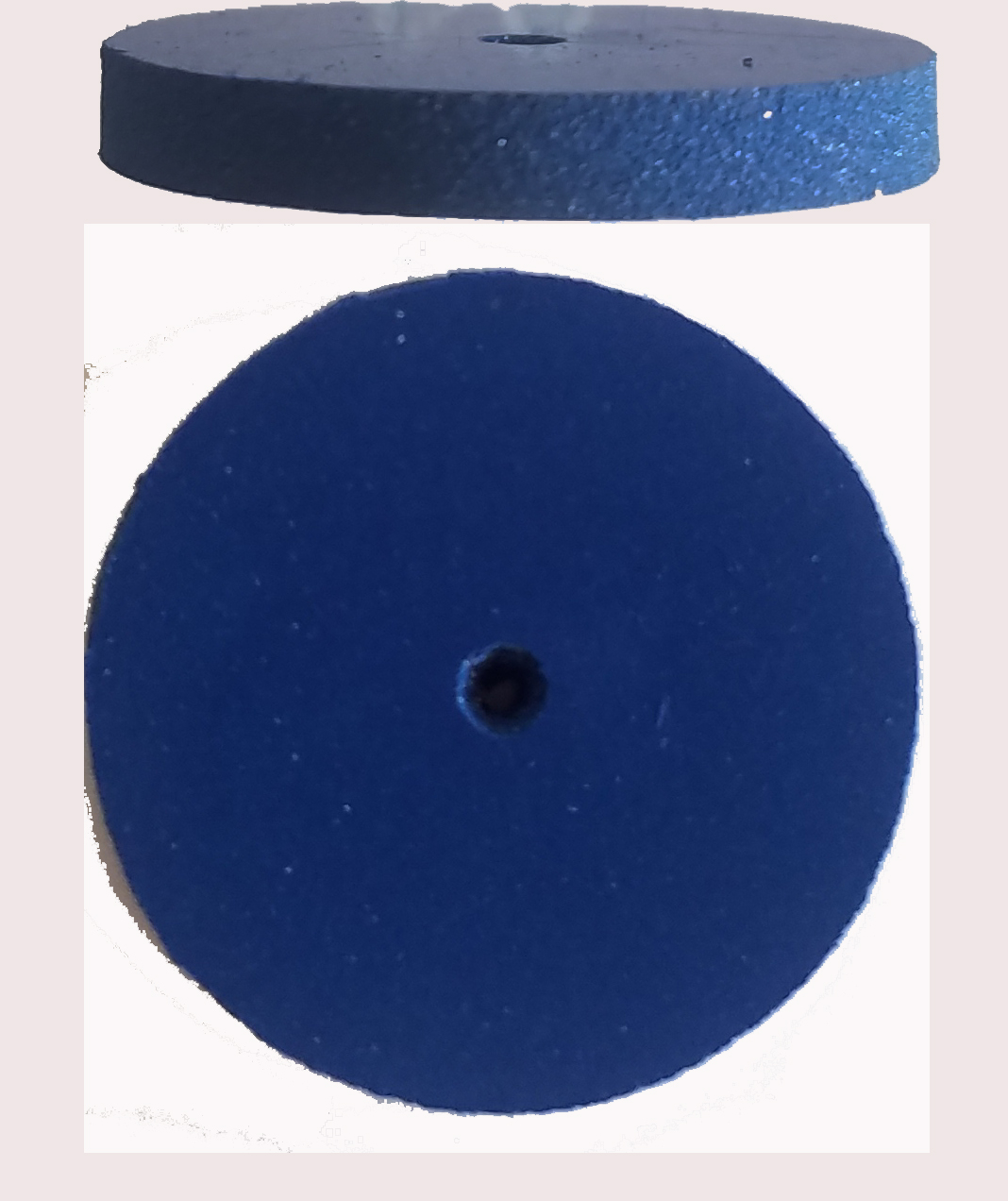 SUPER SILICON DISK, MEDIUM, blue 21mm EVE-GERMANY - Click Image to Close