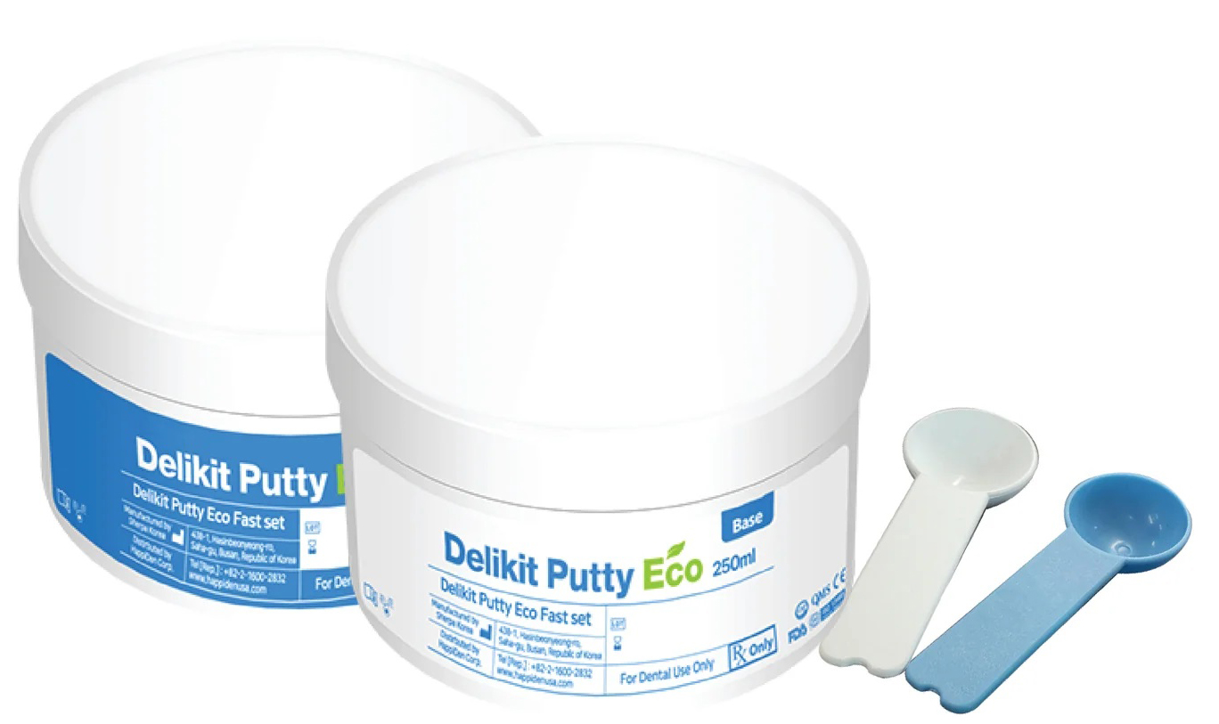 Dental putty Fast Set 250ml Base + 250 Catalyst - Click Image to Close
