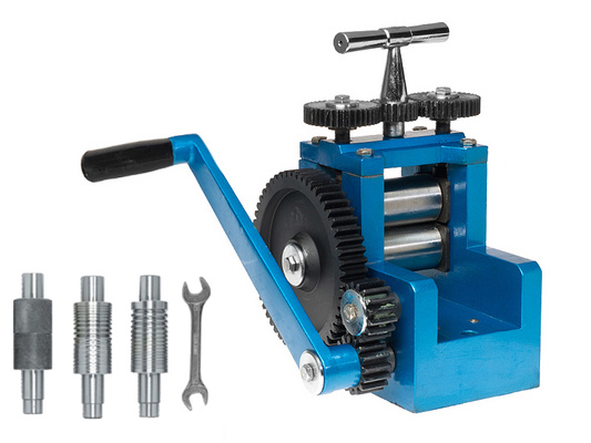 COMBINATION ROLLING MILL WITH 5 ROLLERS 80 MM - Click Image to Close