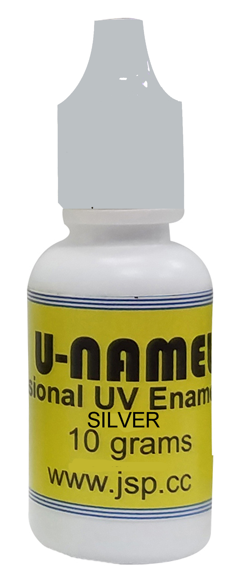 U-NAMEL® 15 grams, METALLIC SILVER - Click Image to Close