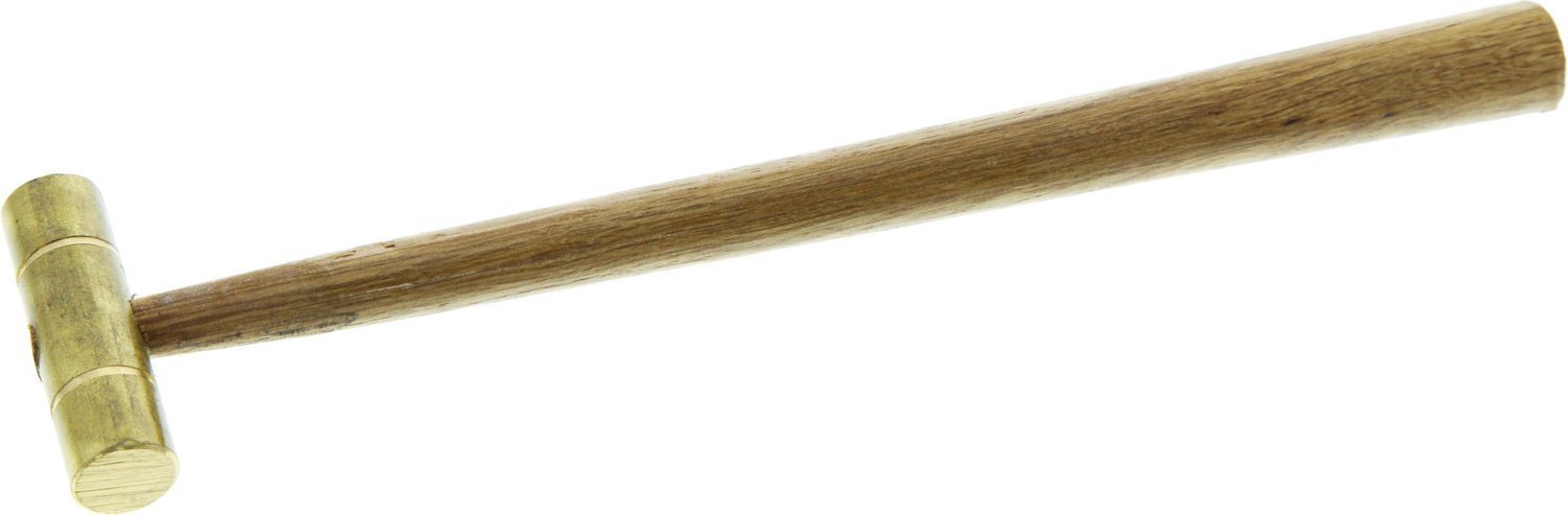 BRASS HAMMER 9/16" flat head - Click Image to Close
