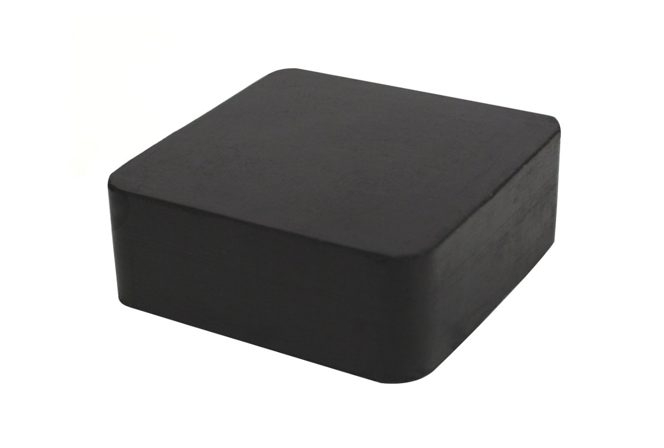 BENCH BLOCK 2 1/2" X 2 1/2". 1" RUBBER - Click Image to Close