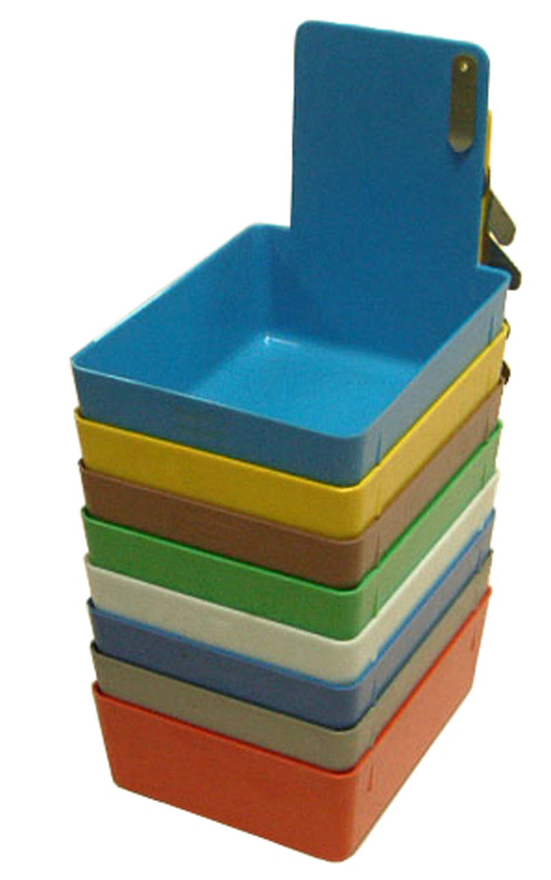 LAB PANS SET OF 12 ASSORTED COLOR Large size 8 ⅝” x 8 ⅝“ x 2 ⅜” - Click Image to Close