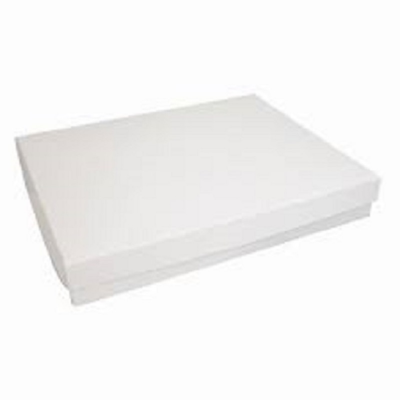 COTTON FILLED BOXES WHITE, 6"X5"X1" #65 - Click Image to Close