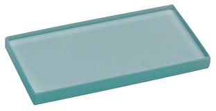 GLASS MIXING SLAB 6"x3" - Click Image to Close