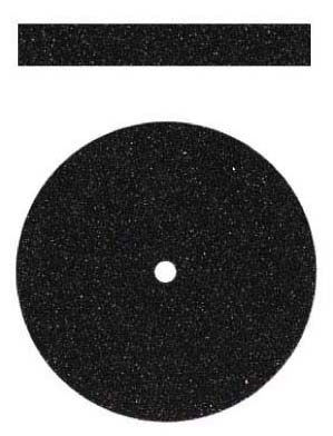 SILICON SOFTEE WHEEL, MEDIUM, black, 21mm, EVE-GERMANY - Click Image to Close
