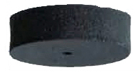 SILICON SOFTEE INSIDE RING DISK, MED, BLK, 20x6mm, EVE-GERMANY - Click Image to Close