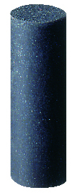 SILICON SOFTEE CYLINDER, black, MEDIUM, 7x20mm, EVE-GERMANY - Click Image to Close