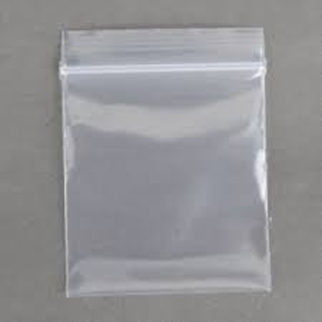 ZIP SEAL PLASTIC BAGS 3"X4" 4 MIL DOUBLE THICK 1000 bags, packed in 100"s - Click Image to Close