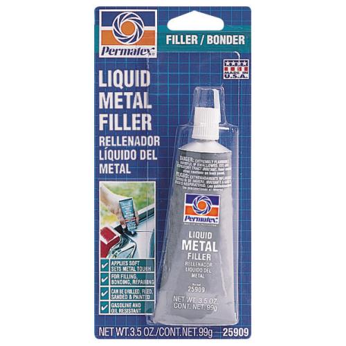 ITW Global Brands 25909 Liquid Metal Filler, 3.5 oz. - Click Image to Close