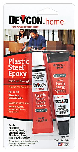 DEVCON PLASTIC STEEL TWO 1 oz TUBES - Click Image to Close