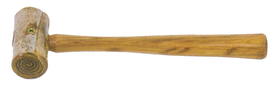 RAWHIDE MALLET 1-1/4"DX2-1/2 #1 - Click Image to Close