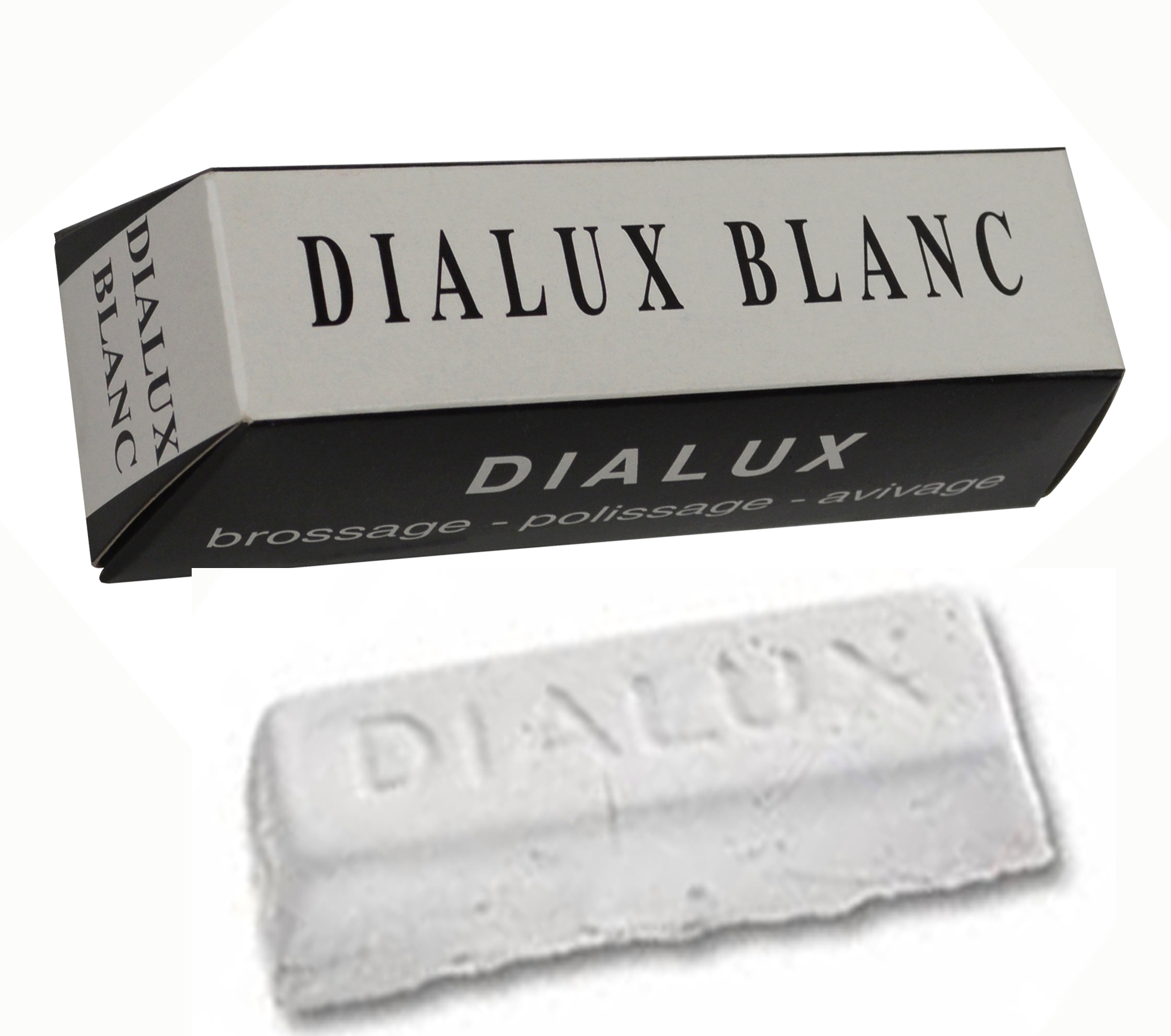 FRENCH DIALUX,WHITE For high polish on all metals 4.5 ounces - Click Image to Close
