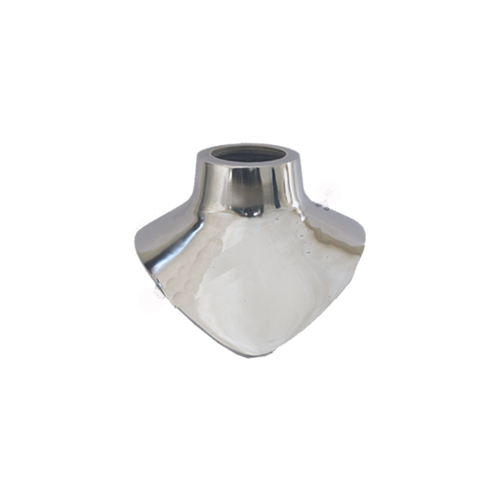 POLISHED FORMING NECK 8-1/2" x 7-3/4" x 4-1/2" - Click Image to Close