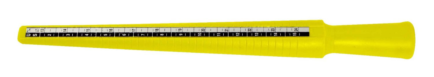 PLASTIC RING STICK, INTL SIZE - Click Image to Close
