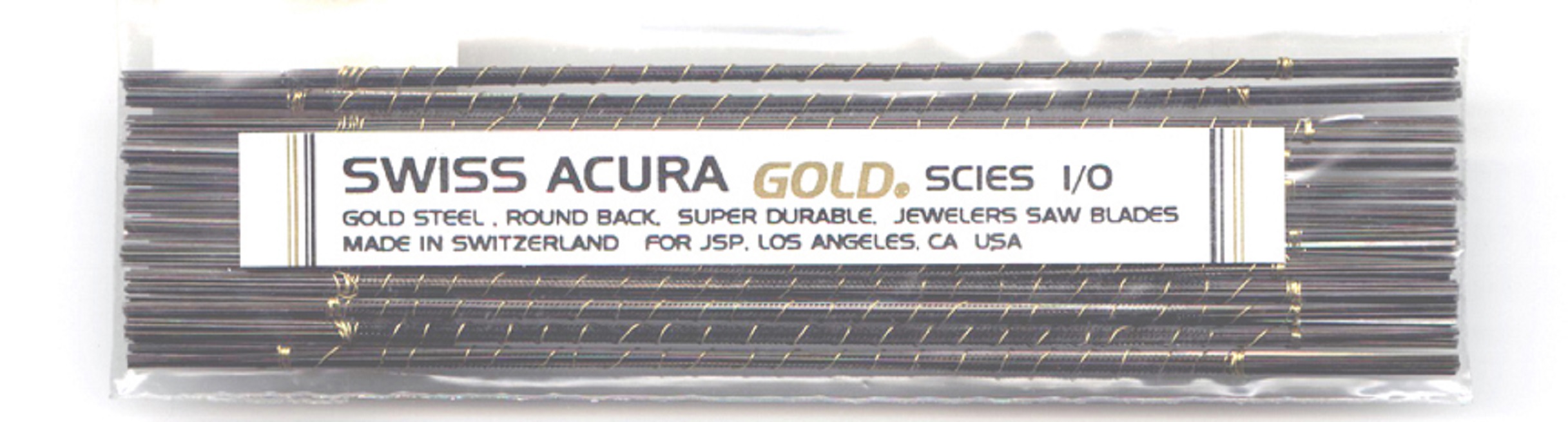 #2 GOLD SWISS ACURA SAW BLADES - Click Image to Close