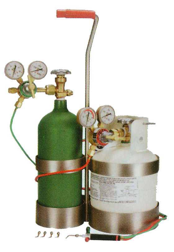 LITTLE TORCH PROP/OXYGEN KIT - Click Image to Close