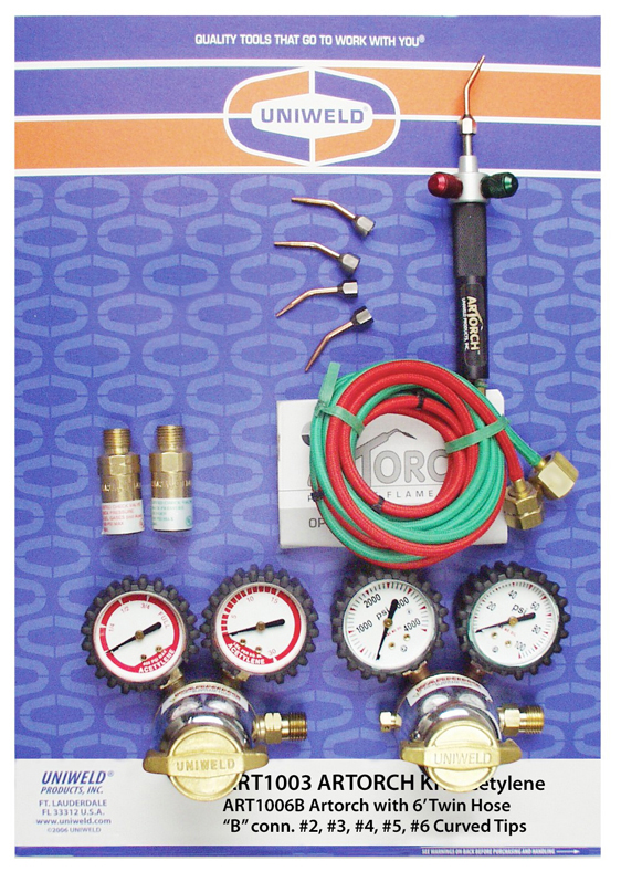 ARTORCH KIT With REGULATORS, CARDED - Click Image to Close