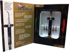 ARTORCH COMPLETE with 5 TIPS BRITISH, made in the USA - Click Image to Close
