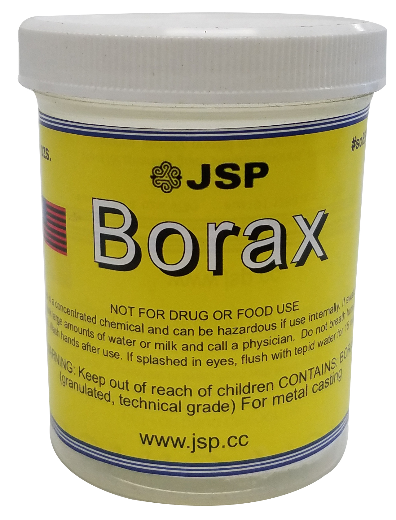 BORAX, 8 OZ JAR - Click Image to Close
