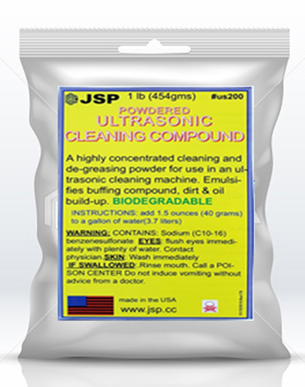 DRY ULTRASONIC COMPOUND 2lbs - Click Image to Close