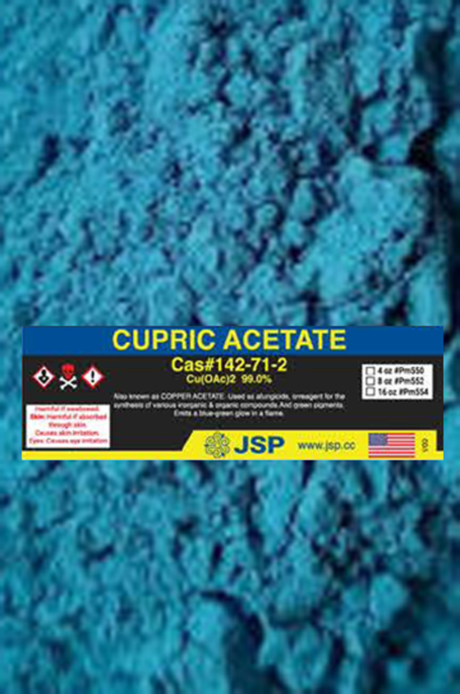 CUPRIC ACETATE 4 ounces - Click Image to Close