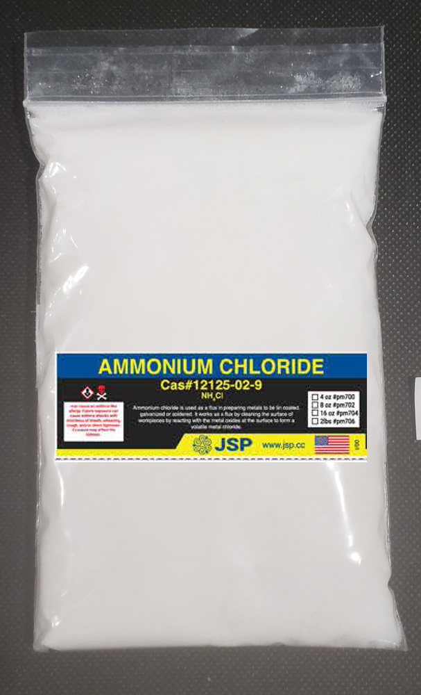 Ammonium Chloride 4 oz - Click Image to Close