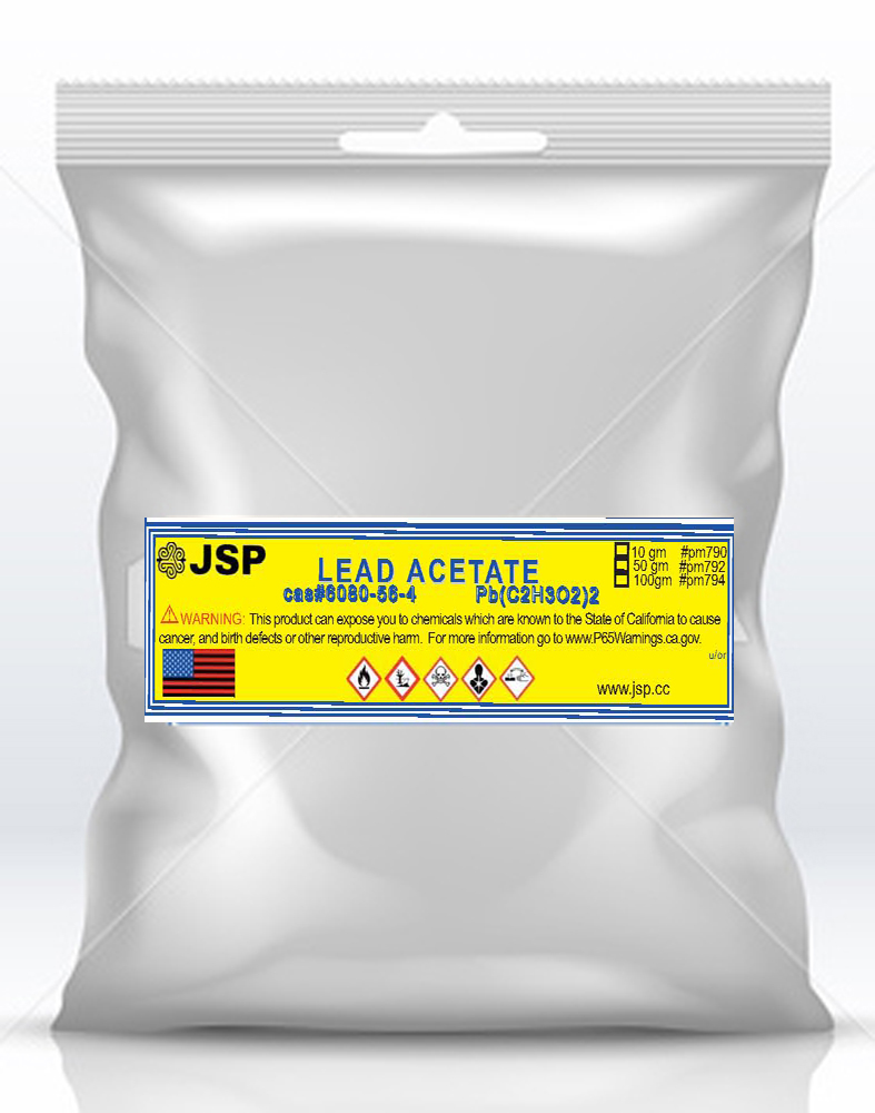 Lead Acetate 50 grams - Click Image to Close